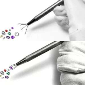 Gem Tong and Gem Prong Holders Matching Set