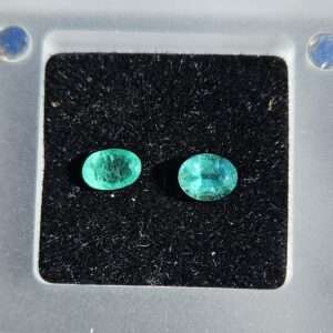 Zambian Emerald Set - 1.12cts