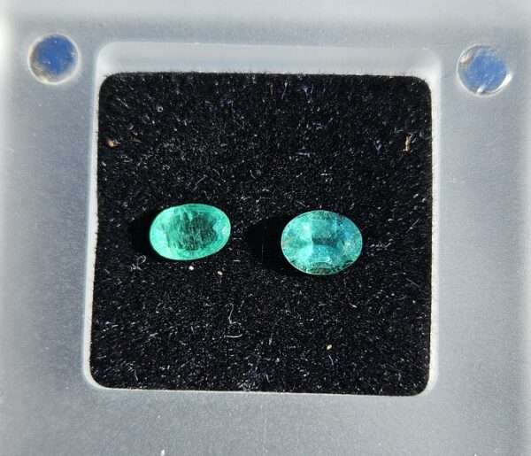 Zambian Emerald Set - 1.12cts
