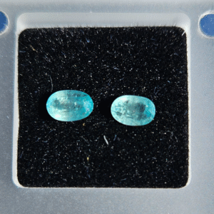 Reverse Colour Change Grandidierites - Madagascar Matching Pair - 1.23cts