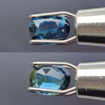 Australian Teal Sapphire - .57cts
