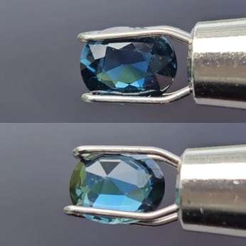 Australian Teal Sapphire - .57cts - Image 2