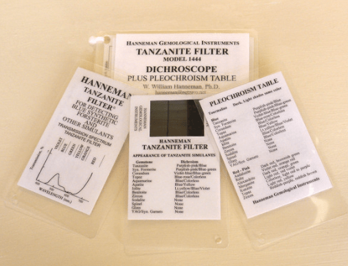 Tanzanite and London Dichroscope Filter Set - Image 2